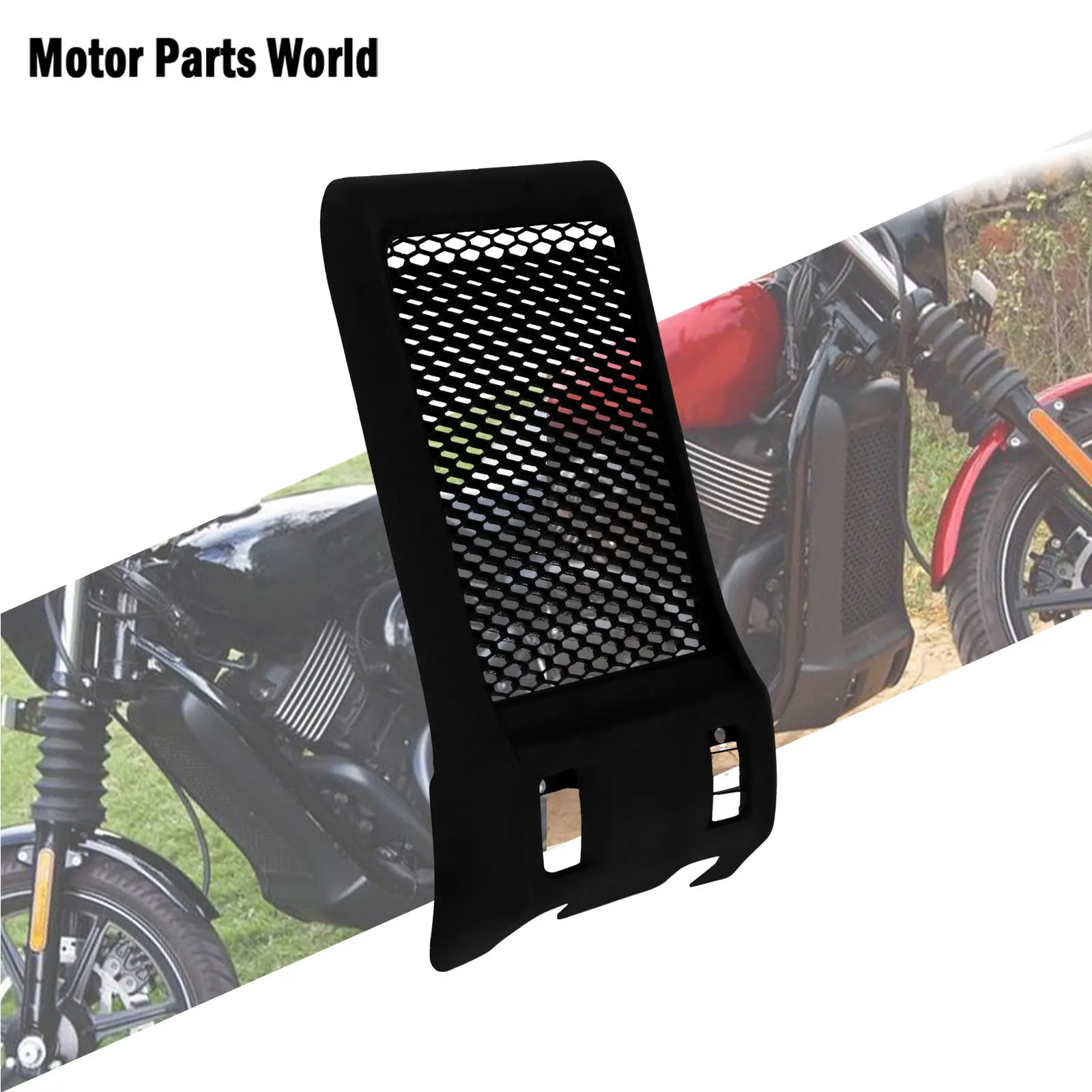 

Motorcycle ABS Radiator Grilles Protector Water Tank Cooling Cover Cooler Grill Guard For Harley Street 750 XG750 2015-2019 2020