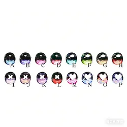 BJD eyes doll Metallic effect eyes 10mm-24mm doll acrylic eyes for 1/8 1/6 1/4 1/3 BJD SD doll accessories doll eyes
