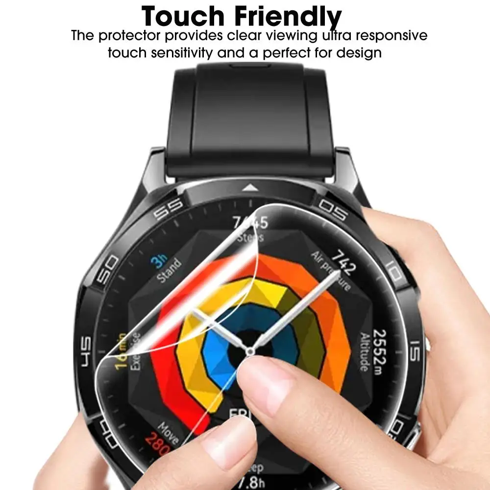 1-5Pcs Hydrogel Screen Protector Film for Huawei Watch GT 4/5/GT5 Pro 46MM Ultra-HD Full Coverage Protective Film Accessories - view 4