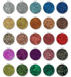 400pcs Glitter Eyeshadow Pan Vegan Single Matte Shimmer Metallic Eyeshadow Palette Private Label Custom Logo Makeup Wholesale