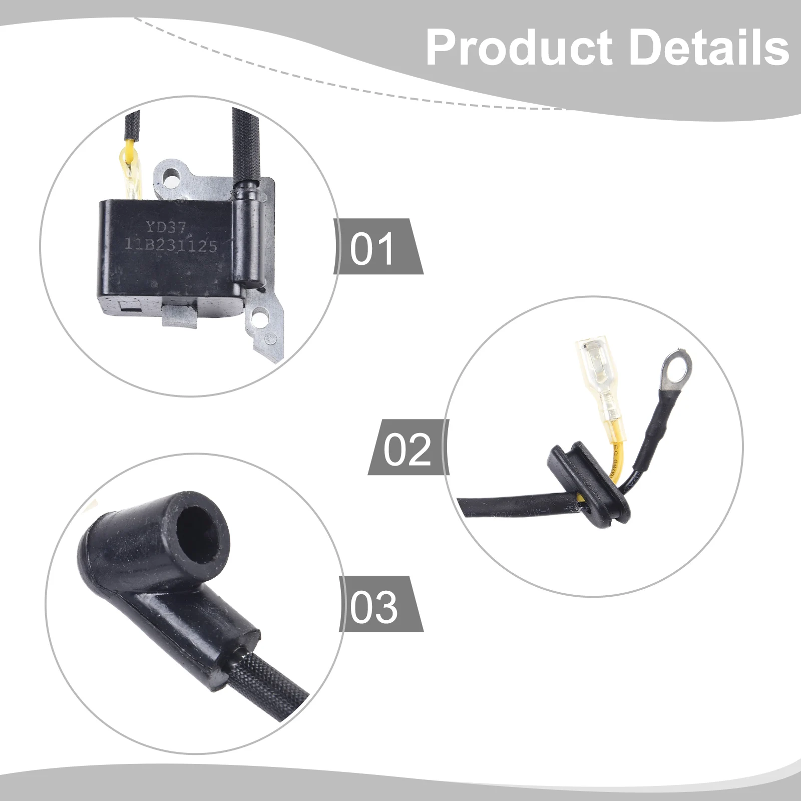 141 235 236 240 41 CHainsaws 545063901 Ignition Coil Ignition- Device Computer CHainsaws Chainsaw Parts Outdoor