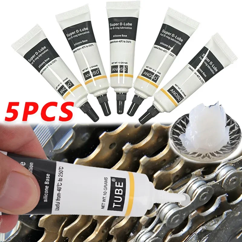 

10 g Silicone Grease Waterproof Food Grade Seal Silicone Grease Sealing Ring Waterproof Flashlight Grease Lubrication