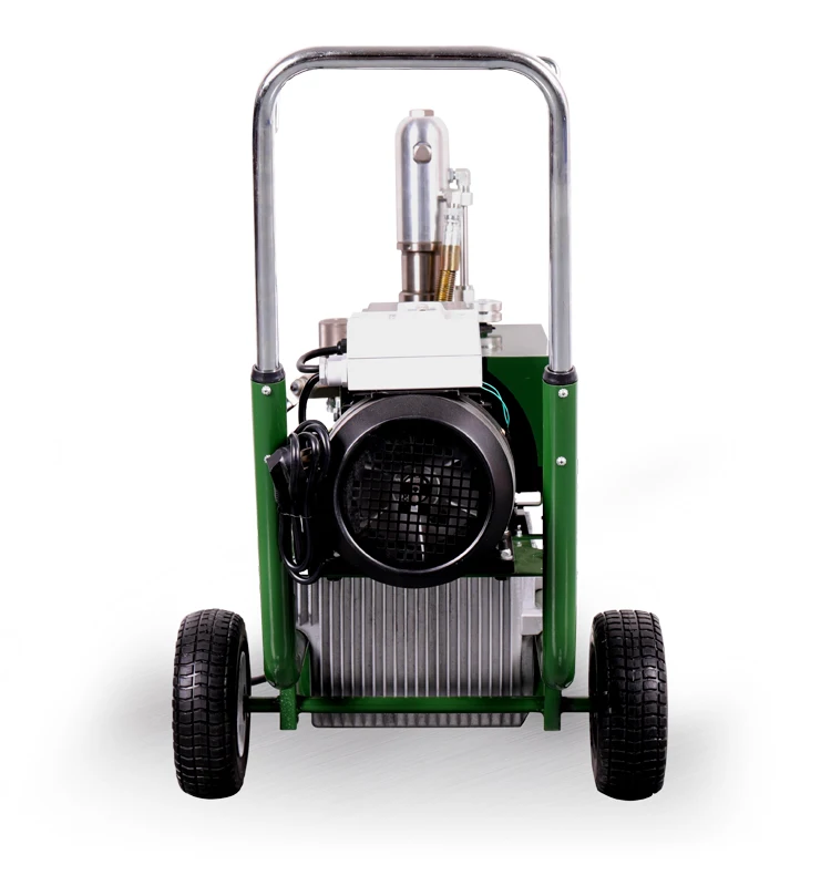 High pressure  airless paint putty spraying machine with  piston