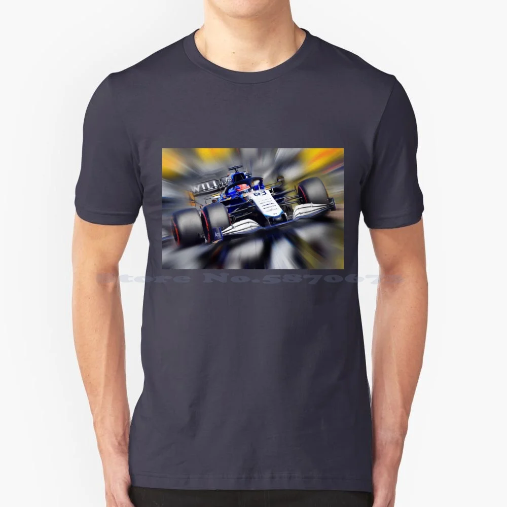 George Russell-Season 2021 T Shirt 100% Cotton Tee Williams Formula Motorsport George Russell