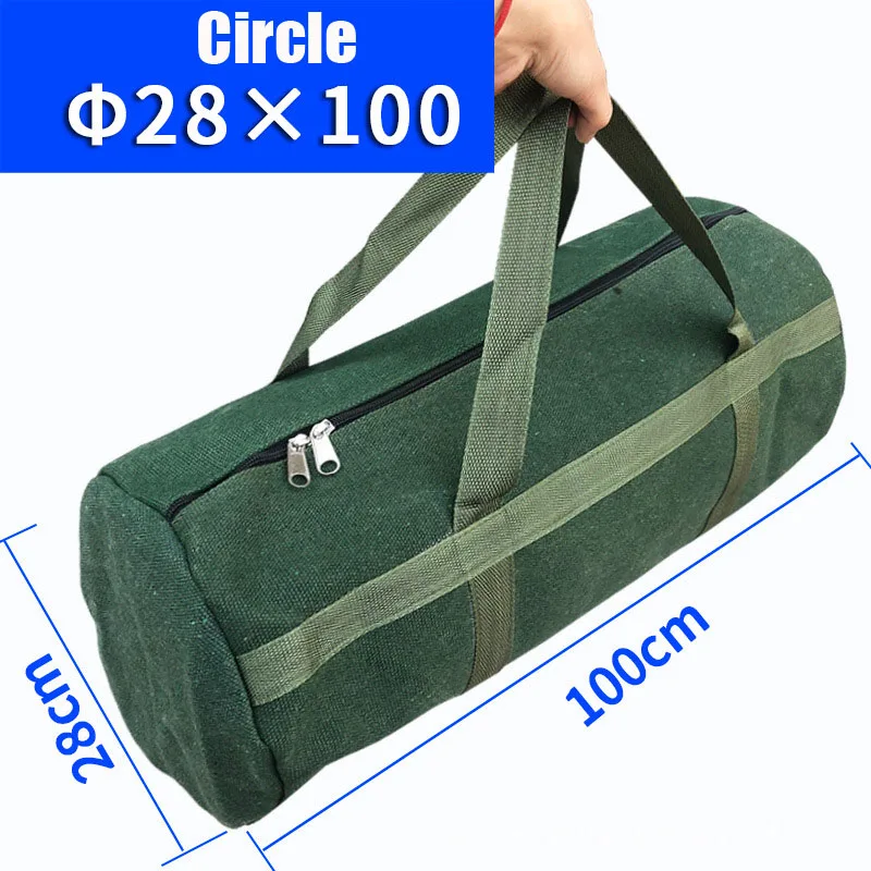 Large Scale Tool Bag Canvas Portable Toolkit Multi-functional Hardware Wrench Storage Tools Bags  Screwdrivers Pliers Bag