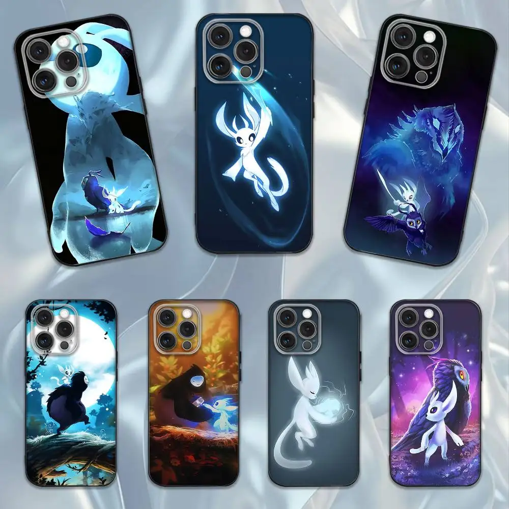 

O-Ori And The Blind Forest Phone Case For iPhone 16e,16,15,14,13,12,11,Pro,X,XS,Max,XR,Plus,Mini Soft Black Cover