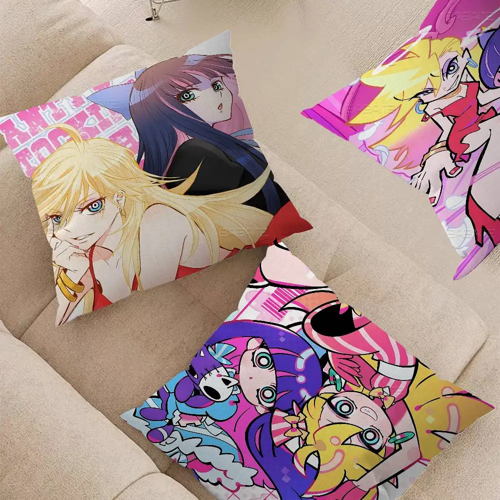 Anime Girl Panty Stocking with Garterbelt Stocking Panty pillow cover sofa cushion cover home room decoration children gift