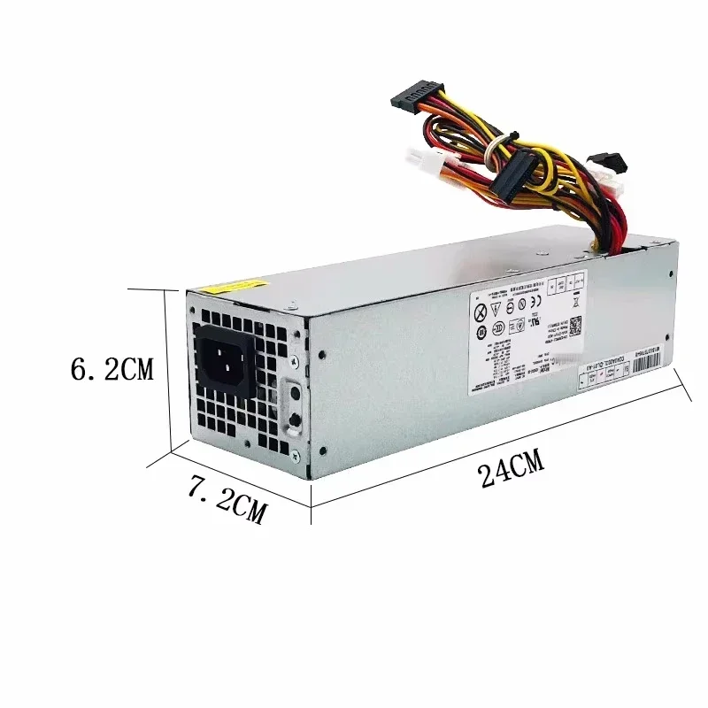 Original Suitable for DELL OptiPlex 3010 7010 9010 SFF/390 790 990 SFF Small Case Power Supply AC H240AS-00 L240AS-01 240w