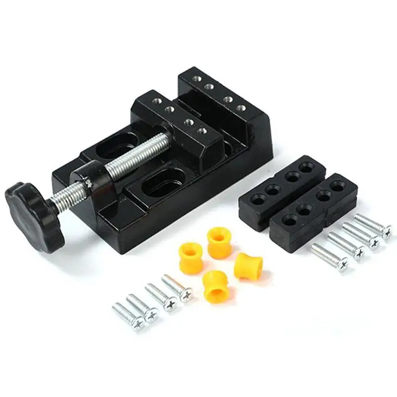 Universal 57mm Adjustable Mini Jaw Bench Clamp Drill Press Table Vise DIY Sculpture Craft Hand Fixed Repair Tool Woodworking