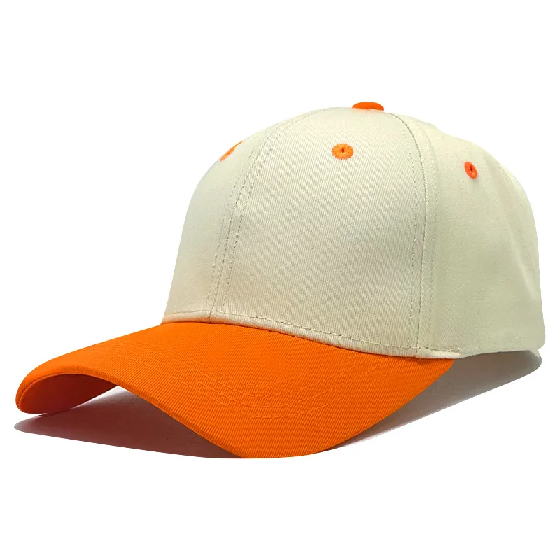 Op maat bedrukt logo, puur katoenen baseballpet, modieuze en veelzijdige eendenbekhoed, geschikt voor zowel mannen als vrouwen