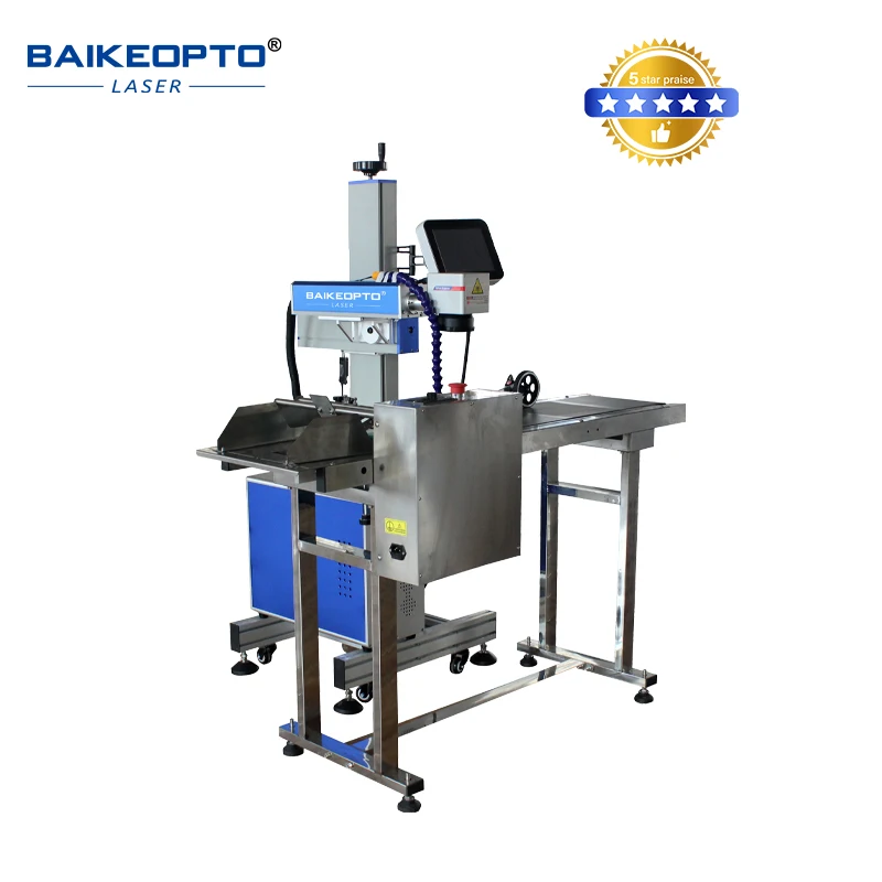 Multifunctional Quality Assurance Laser Marking Machine Portable Markers 60w 50w 30w Split Fiber Laser Marking Engraving Machine