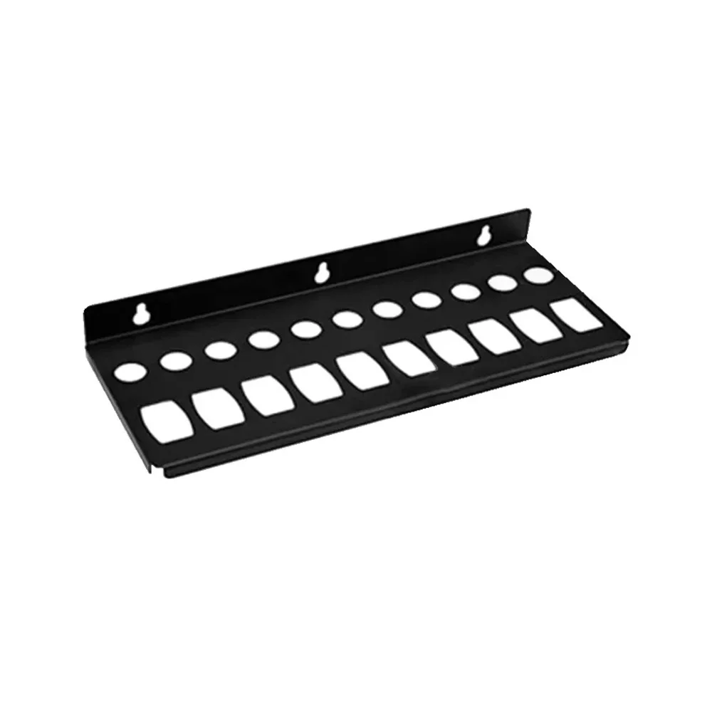Wall Mount Hardware Tool Hanger Space-Saving Screwdriver Organizer Wall Tool Organizer Wrench Organizer Storage Holder