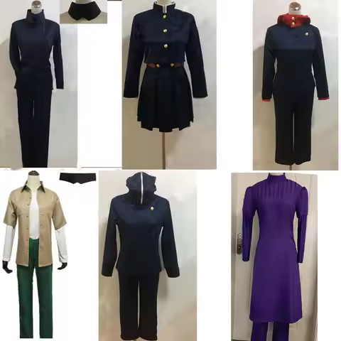 Anime Kugisaki Nobara Maki Zenin Meimei Itadori Yuji Cosplay Fushiguro Megumi Inumaki Toge Gojo Satoru Costume Custom Size