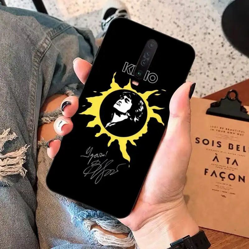 Viktor Tsoi Phone Case for Redmi 5 6 7 8 9 A 5plus K20 4X 6 cover