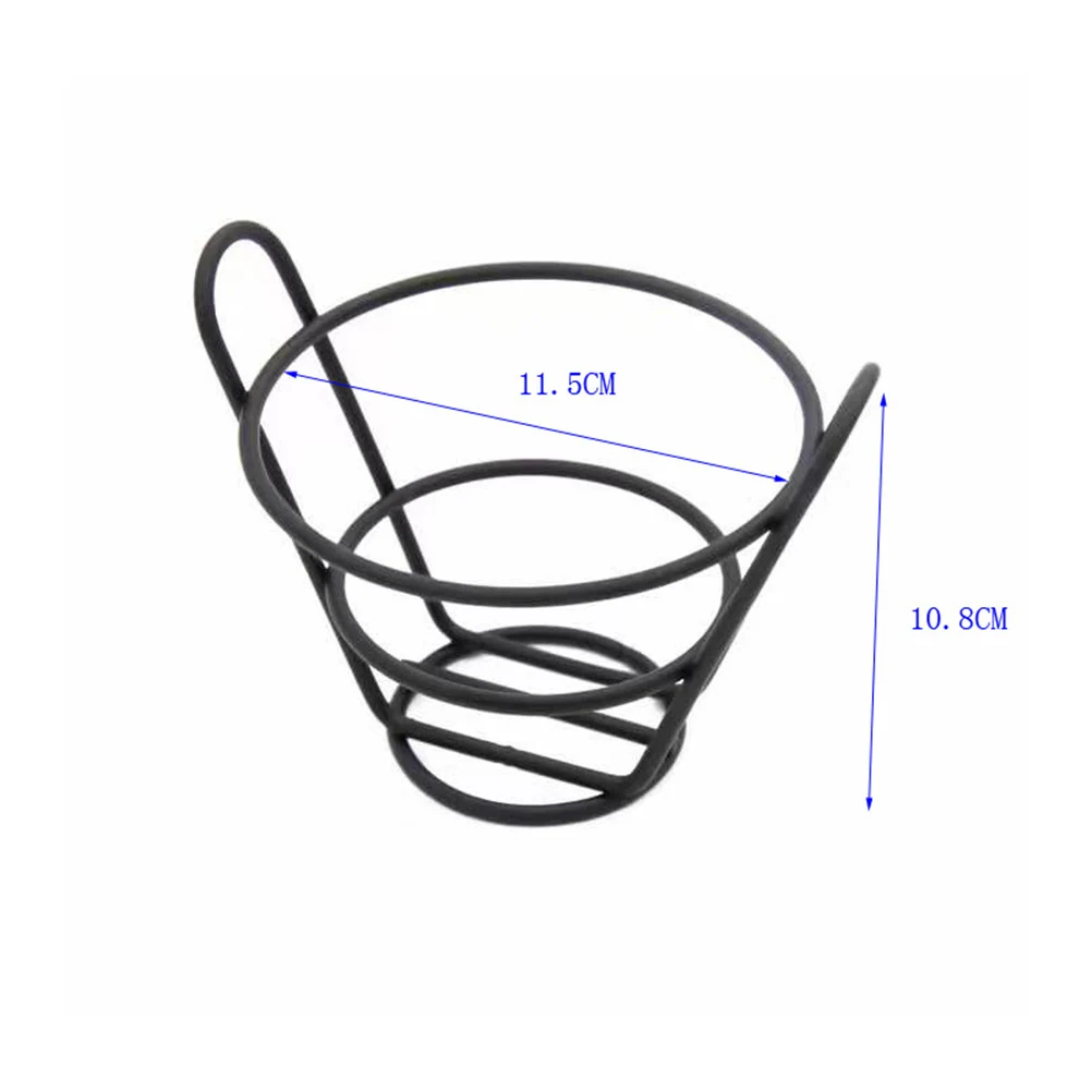 

French Fries Holder Premium Practical Home Parties Picnics Events Restaurants Snack Rack Tray Stand Accessories Basket