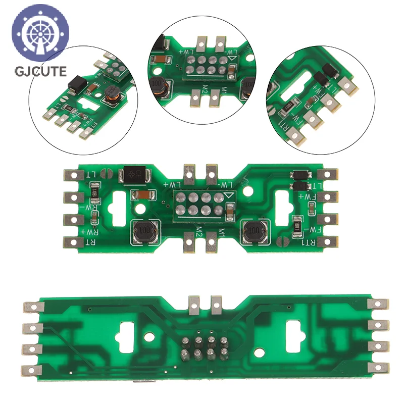 1/87 HO Scale รถไฟรุ่น Circuit Board IC อุปกรณ์เสริมวัตถุประสงค์ทั่วไปดัดแปลงบอร์ด PCB อะไหล่