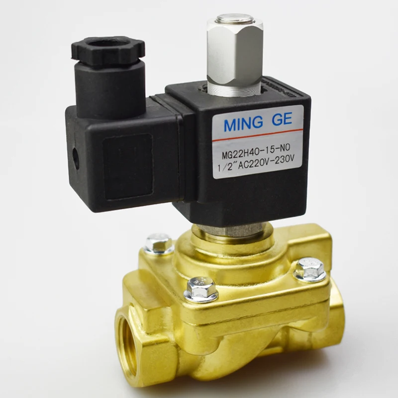 

1/2, 40bar MG22H40-15-NO high pressure normally open solenoid valve air valve pneumatic valve