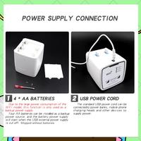 WIFI Dual Pump Controller Automatic Water Drip Irrigation Watering System Kit Mobile APP Control-Double Pump 15 Pots-BAAQ