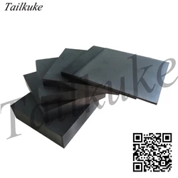 Silicon Carbide Ceramic Sheet No Pressure Sintered Silicon Carbide Bulletproof Wear Plate Sic Ceramic Sheet 50*50/100mm