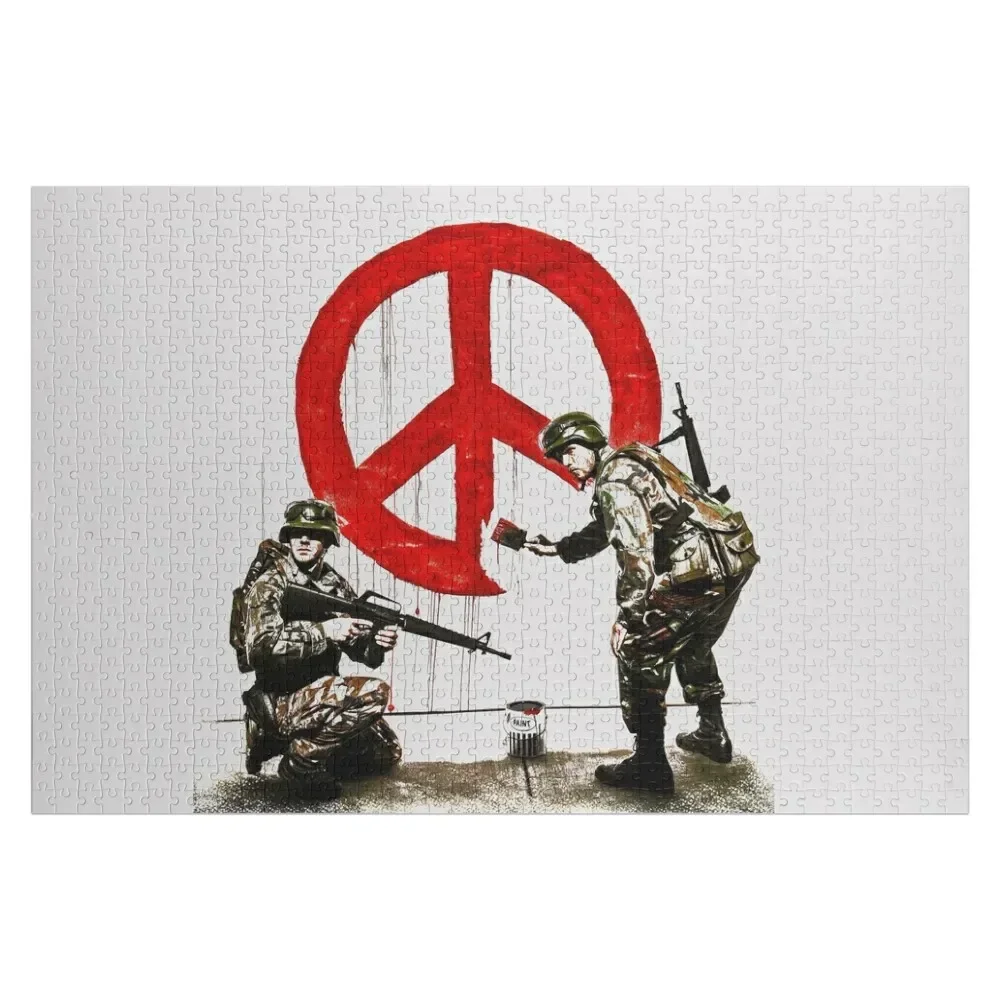 

PEACE SOLDIERS Jigsaw Puzzle Customizable Gift Personalized Photo Gift Personalized Toys Puzzle