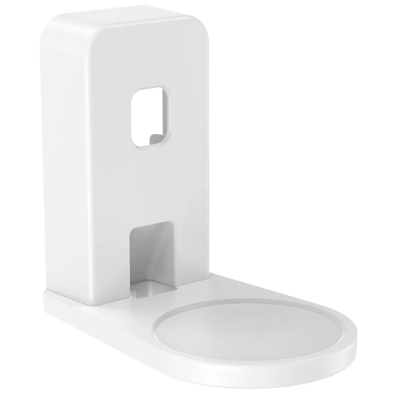 Soporte De Pared PlusAcc Para Google Home Mini Y Dot MAX – Montaje Sin Taladros Con Gestión De Cables, Ahorra Espacio (Blanco)