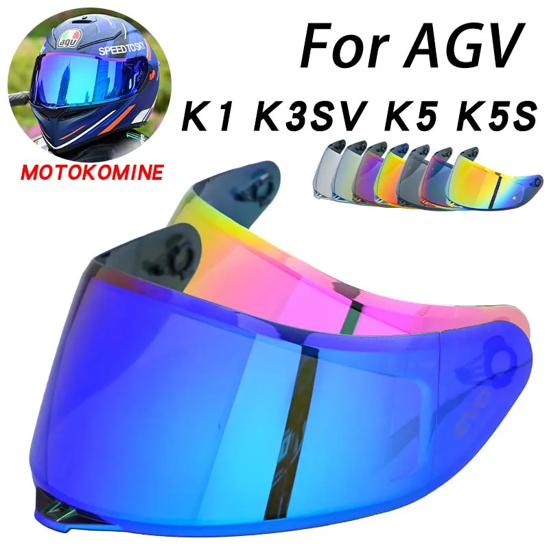 

Линзы для шлема для AGV K5 K5S K3SV K1 K1S Compact ST, козырек для мотоциклетного шлема, щиток для лобового стекла, аксессуары для мотоциклов, очки Casco