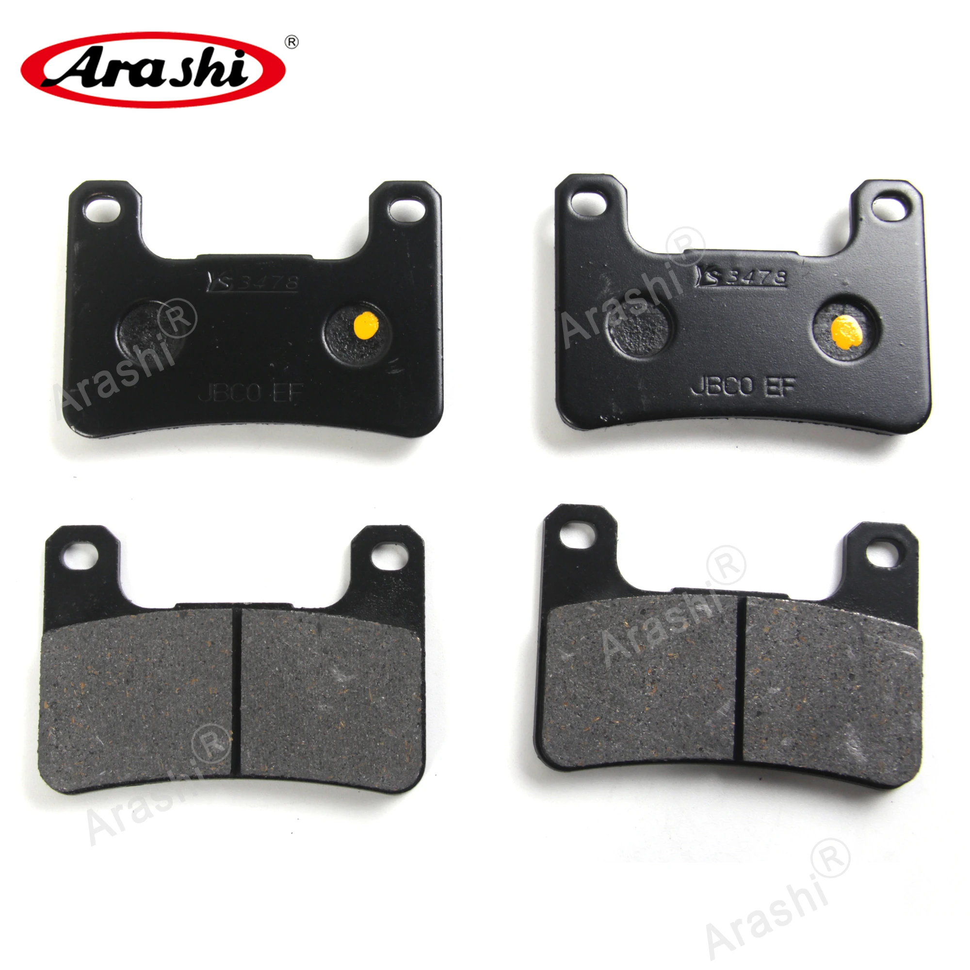 Pastillas de freno delantero para motocicleta, accesorio para YAMAHA FZ1 N/NA Naked 2010 - 2014 FZ6 Fazer S2 2007 - 2009 YZ FR6 2004 - 2016