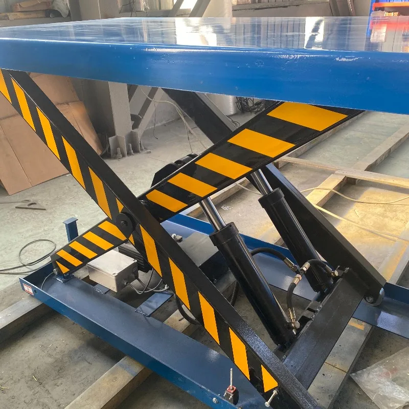 Fixed Scissor Lift Table Electric Cargo Lift Platform for Warehouse Loading Dock Industrial Scissor Lift for Factory Maintenance