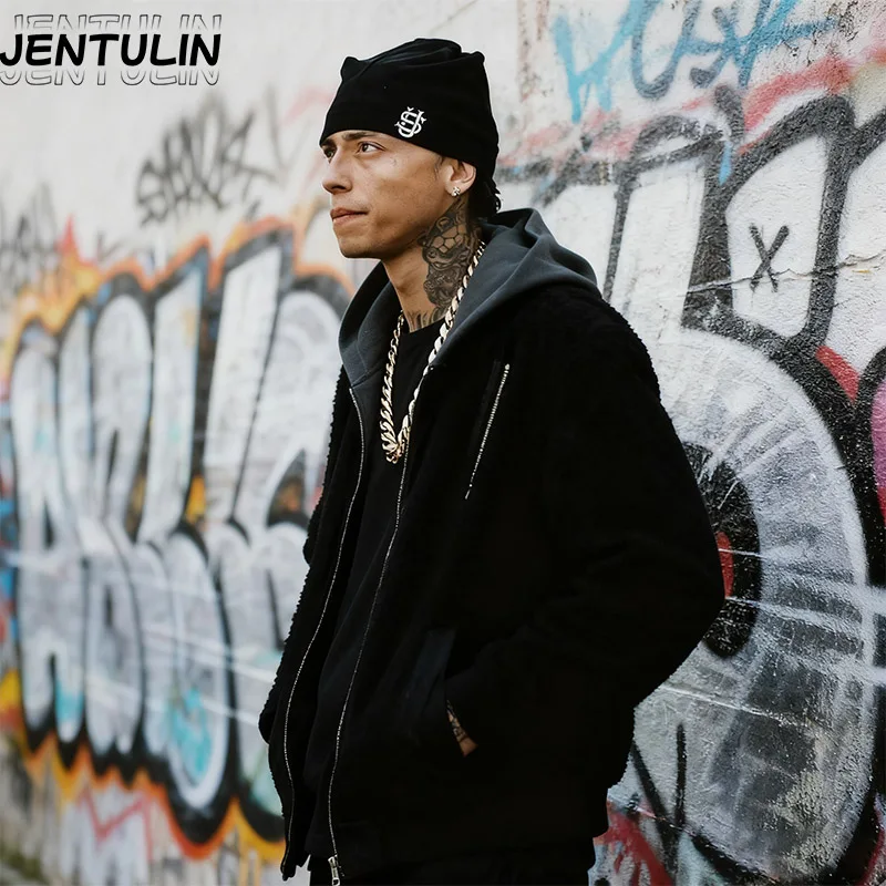 موضة التزلج الدافئ لفة الساخن شعبية الأمريكية أنيمي الكرتون المطرزة محبوك الخريف الشتاء قبعة تدفئة Y2K قبعة صوف Gengar Tam