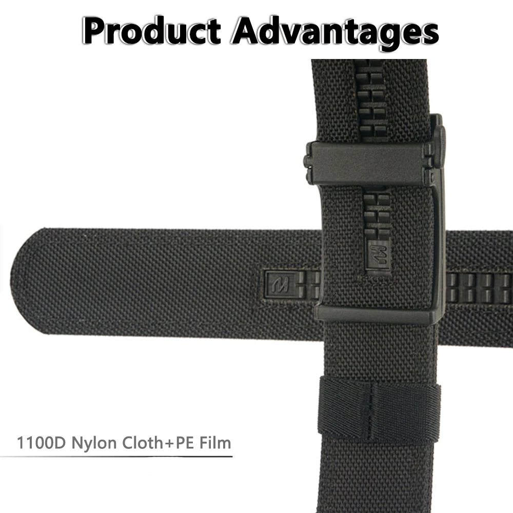 TUSHI Neue Harte Taktische EDC Gürtel für Männer Verdeckte Tragen Militär Gürtel Männer Taille Gürtel Dicken Nylon Jagd IPSC Zubehör Männlich – Detail 9