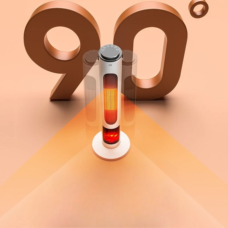 سخان موفر للطاقة من German Bembo، مشعاع كهربائي من السيراميك - مروحة تسخين سريعة محمولة للاستخدام الداخلي للمكتب المنزلي