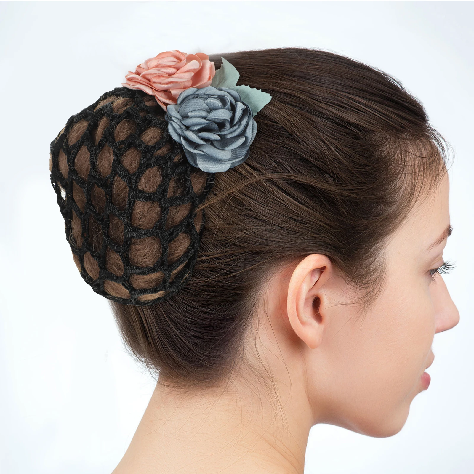 

Straight Hair Clip Net Nurse Nets for Women Accessory Fabric Ladies Accessories