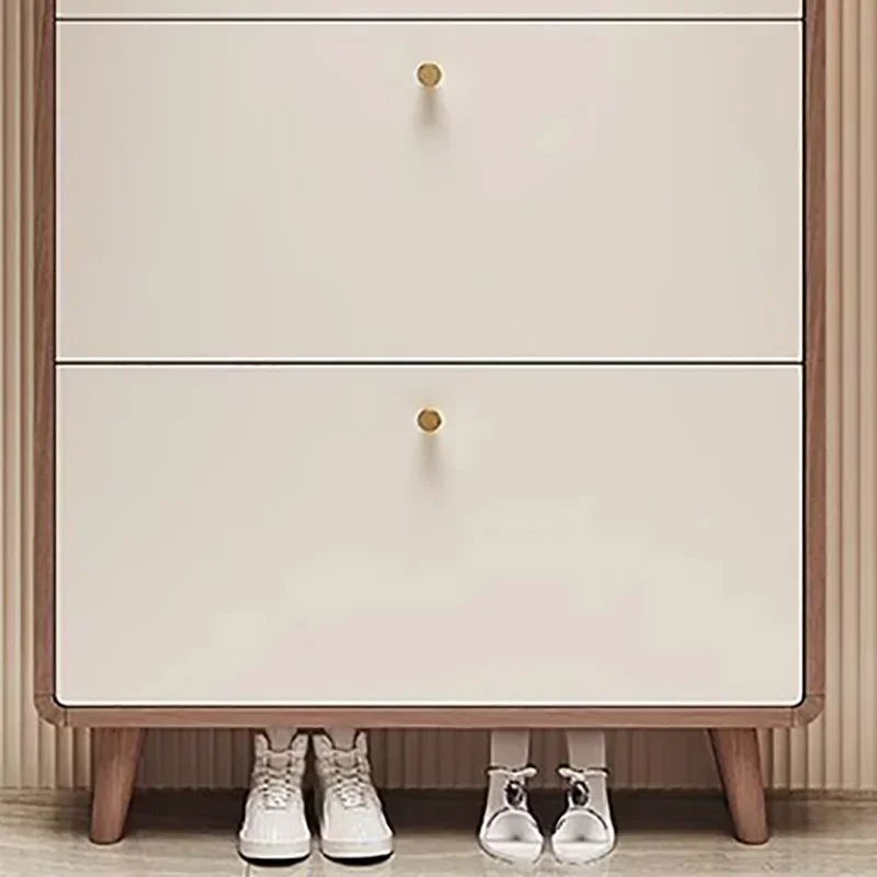 Narrow Vertical Shoe Rack Space Saving Range Modern Cupboard Ultra Thin Shoe Cabinets Stand Sapateiro Home Furniture YX50SC