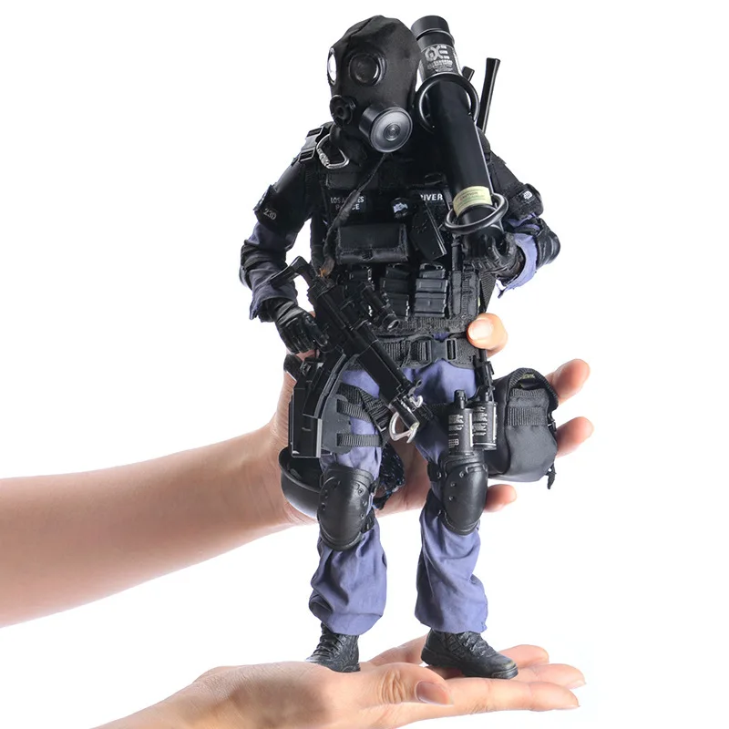 

1/6 SWAT Game Mannequin Breaker Micro 12’ SWAT Elite Soldier Man Model Counter Terrorist Mannequin Movable Model Toys CS