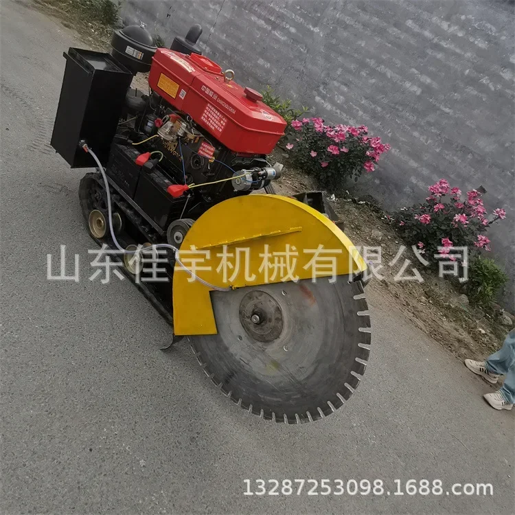 Diesel Concrete Road Cutting Machine Remote Control Crawler Road Cutting Machine Road Cutting Machine 35 horsepower