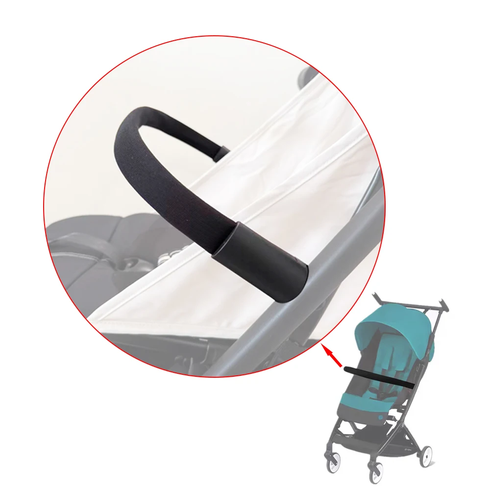 Custom Safety Fence For 2019~2026 GB Pockit+All City Buggy Bumper Bar Flexible With Cloth Cover Foldable Baby Stroller Armrest