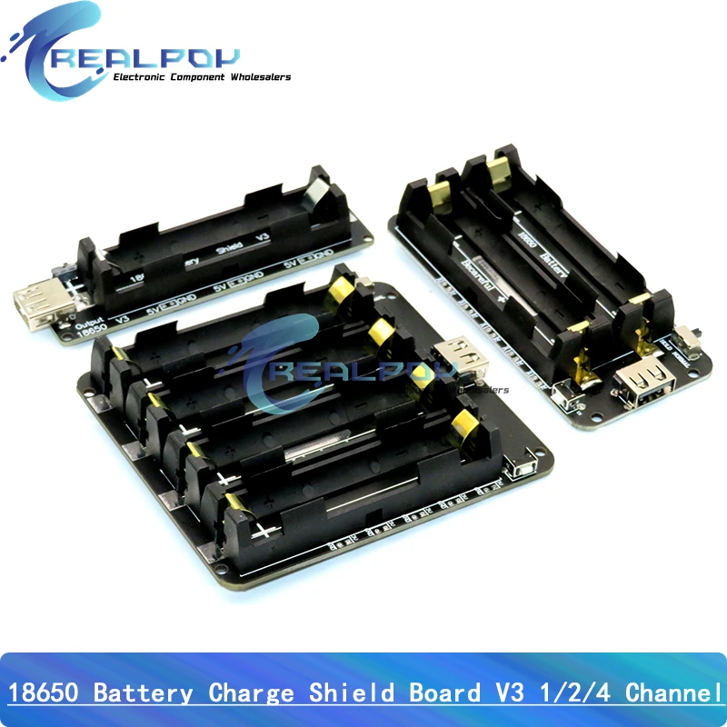 ESP32 ESP32S ESP32-S3 For Wemos For Raspberry Pi 18650 Battery Charge Shield Board V3 Micro USB Port Type-A USB 0.5A