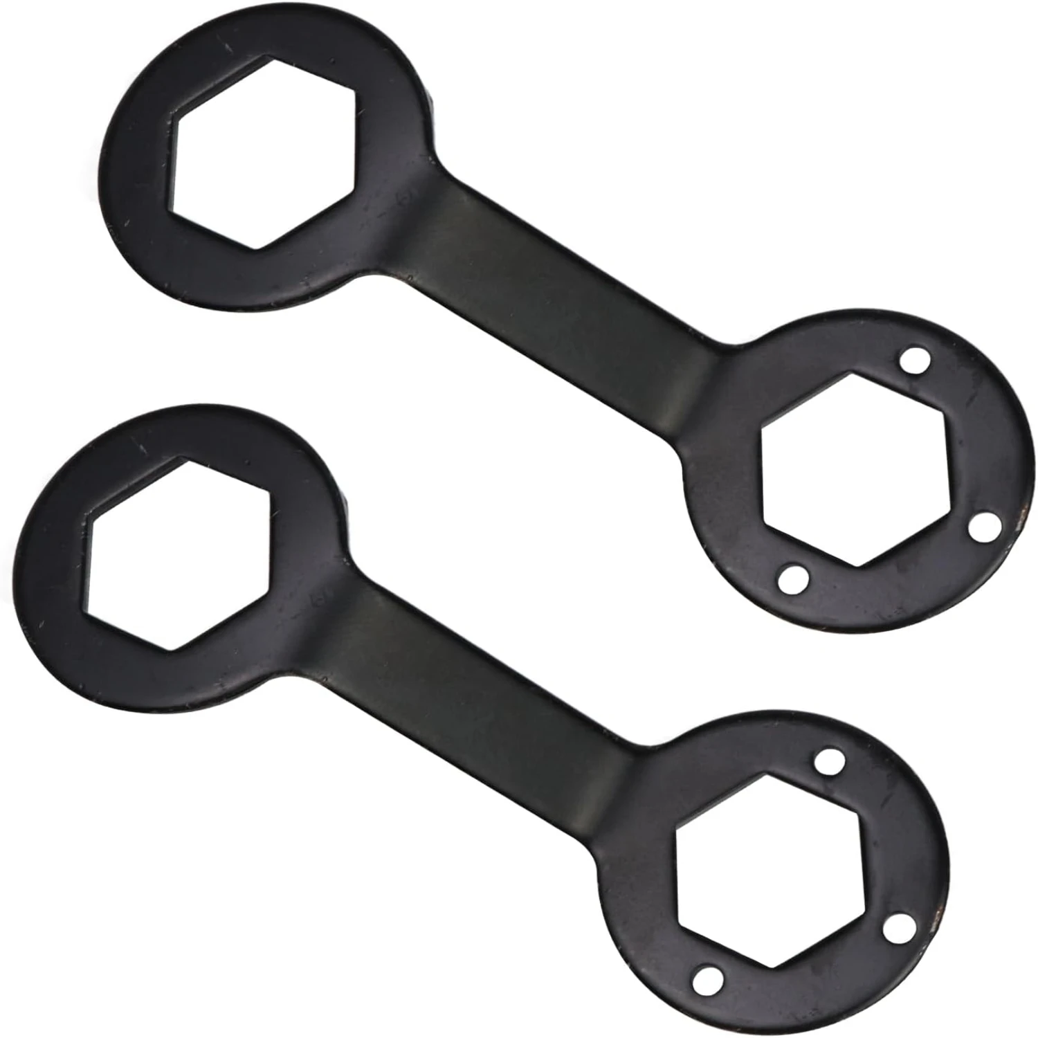 

Pack of 2, High-Quality Black 36mm 38mm Double Ended Hex Wrench and Hexagon Spanner Tool Set for Efficient Washing Machine Repai