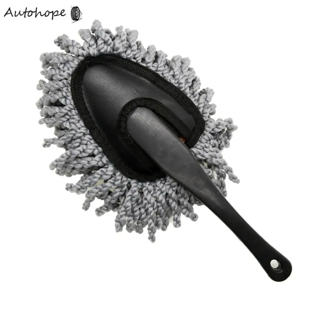 Car Cleaning With a Small Wax Brush Dust Removal Car Duster Car Wash Tool Scrub Car Wash Small Wax Drag Interior Cleaning Brush