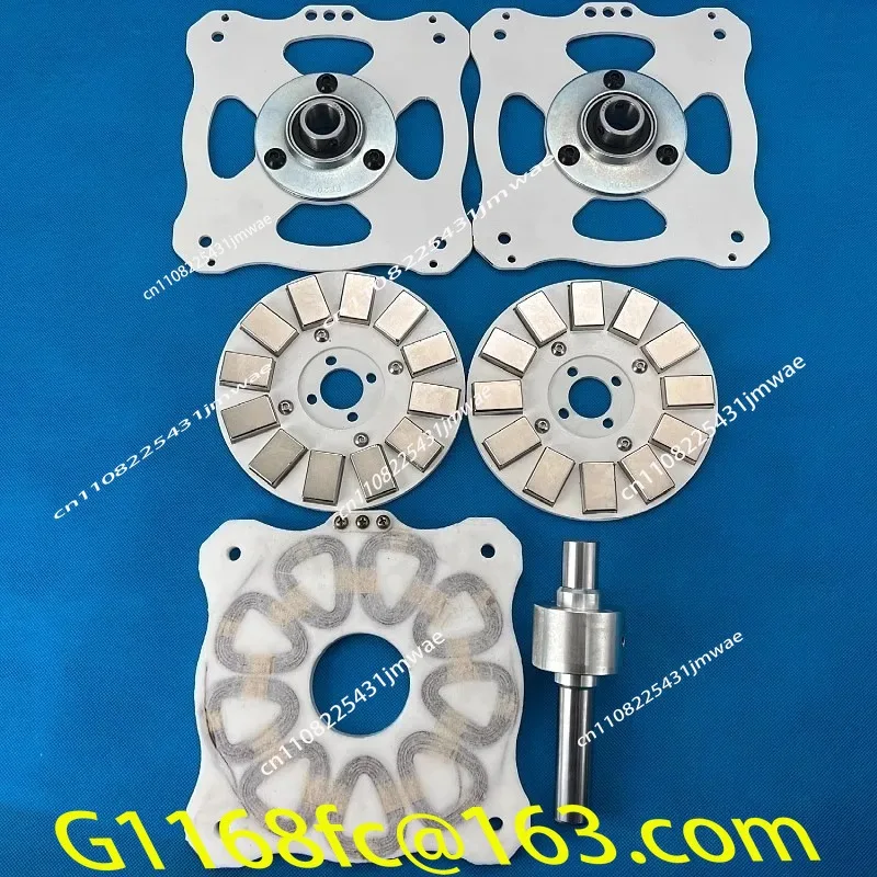 1000W DIY Disc Generator Coreless Generator Permanent Magnet Low Speed High Efficiency Wind Power Hydraulic