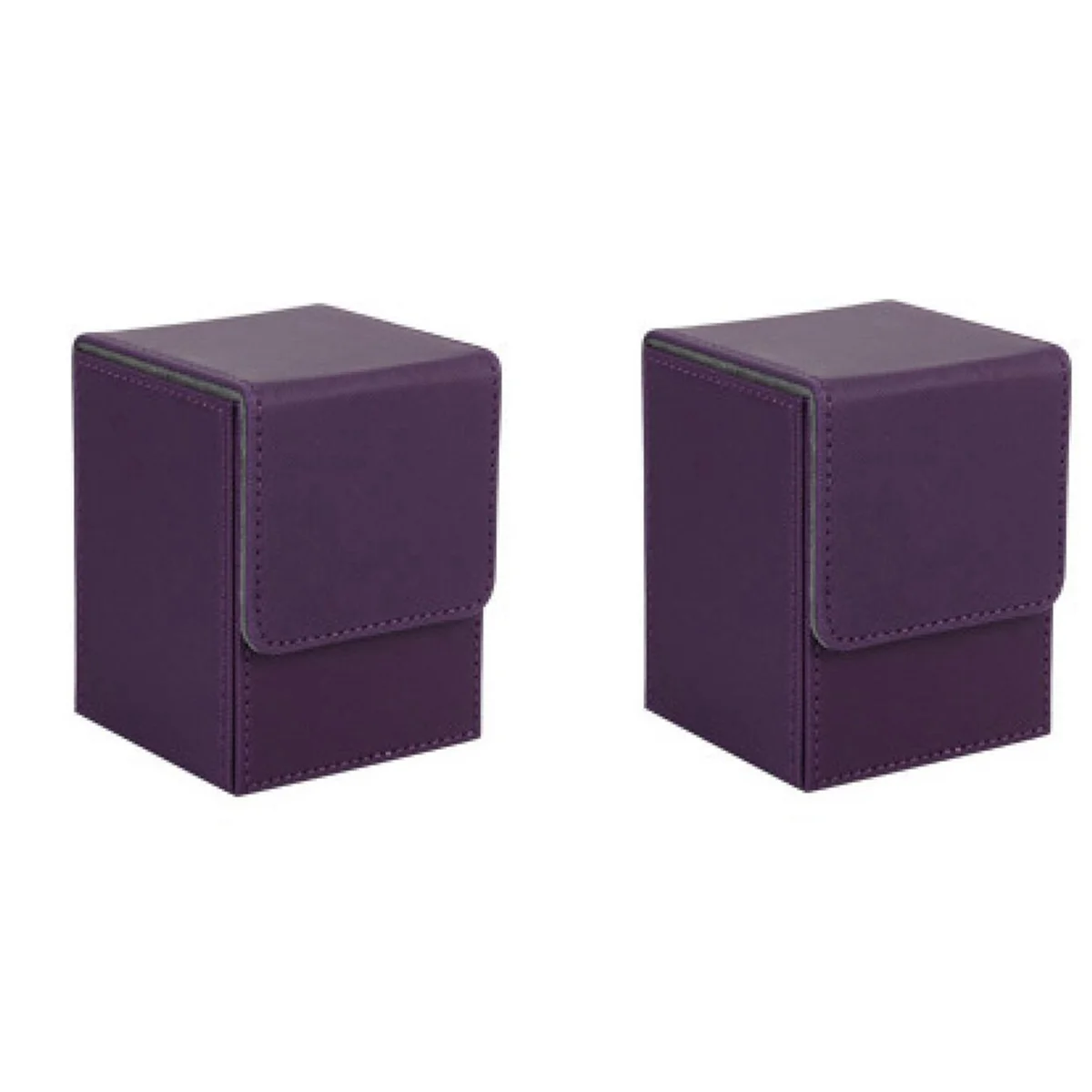 

A72Z 2X Card Case Deck Box Sleeved Cards Deck Game Box for Yugioh Binders: 100+,