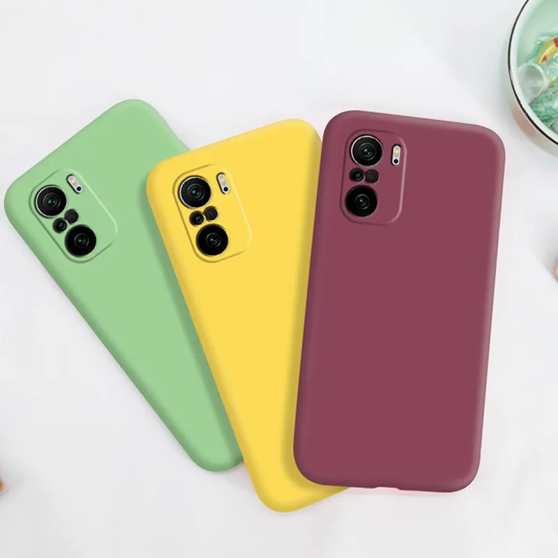 Neue Kamera Schutz Silikon Telefon Fall Für Xiaomi Poco F3 Abdeckung Redmi K40 Pro Stoßfest TPU Weichen Abdeckung Poco F3 fällen