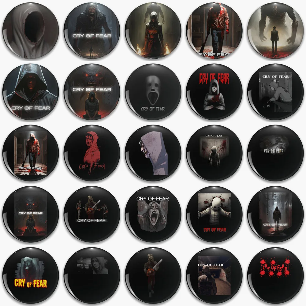 Horror Gameing Pins Brooch Hat Jackets Decor Pin Jewelry Simon Henriksson COF Pin Badge Game Friends Gifts Ideas Man Bag Jewelry