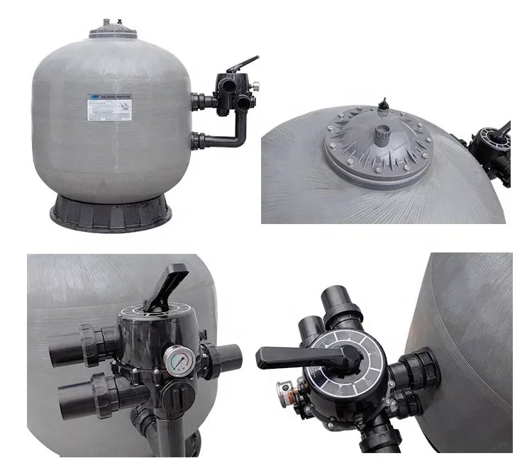 OEM 1.5 Inch Fiberglass Sand Filter Swimming pool filter pump with filter for swimming pool