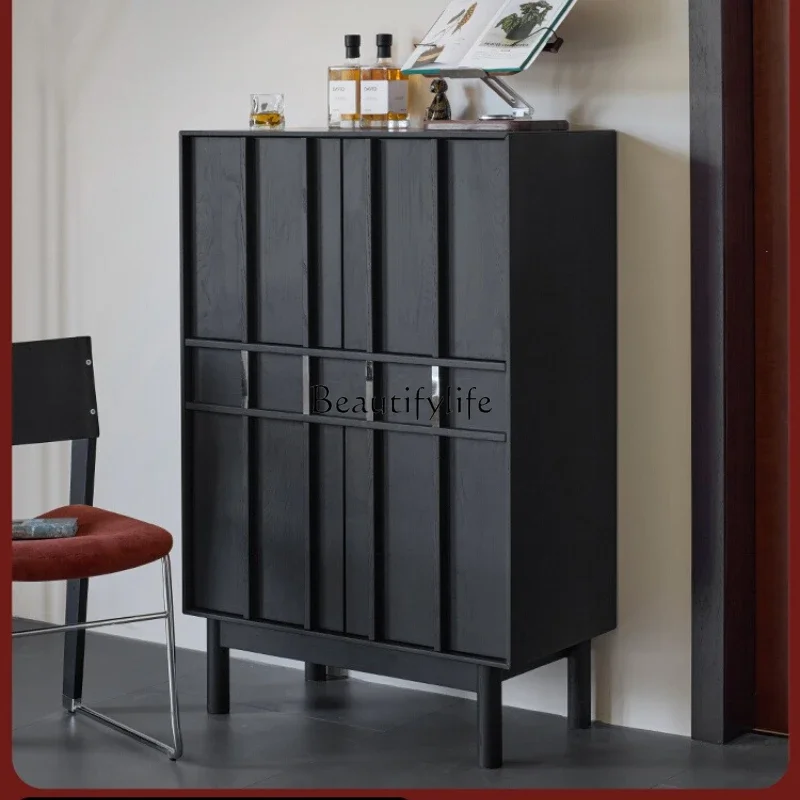

ls 42 Living room wall integrated locker sofa side storage locker