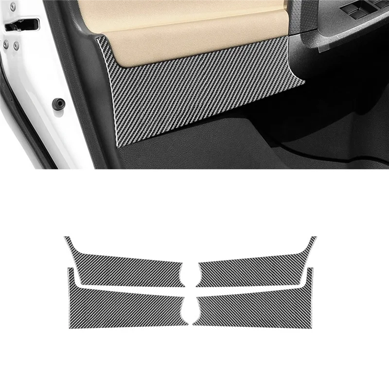 

Interior Accessories For Toyota RAV4 2006-2012 Carbon Fiber Car Inner Side Door Panel Cover Trim
