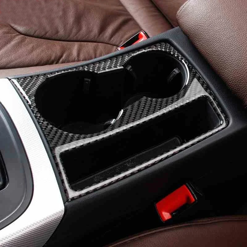 For Audi A4 B8 A5 Carbon Fiber Car Gearshift Air Conditioning Outlet CD button Panel Frame Cover Trim Sticker Auto Accessories
