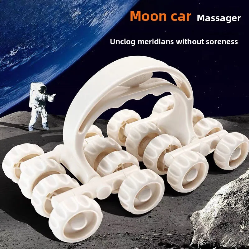 

Roller Massager Full Body Meridian Massager Universal Wheel Design Full Body Household Manual 16 Wheel Massager