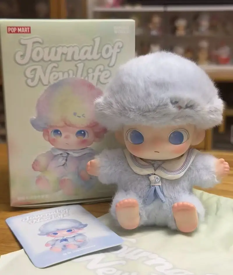 

POPMART Dimoo New Birthday Diary Series Authentic Vinyl Plush Keychain Blind Box Bag Charm Collectible Gift For Anime Collectors