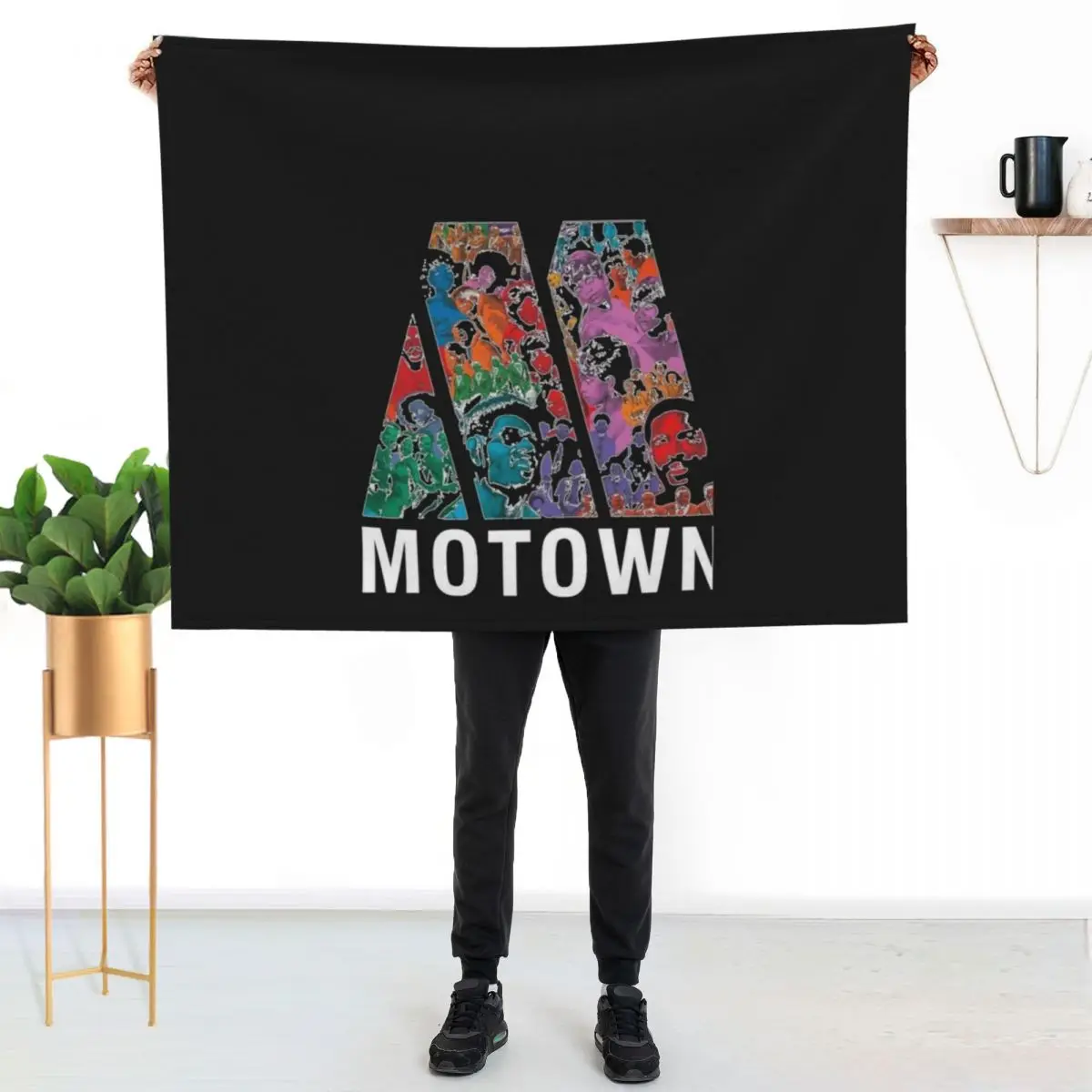

MOTOWN RECORDS legend pop Essential T Shirt Throw Blanket All Season Lightweight Soft Blanket for Bed